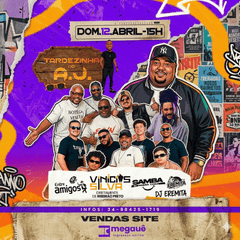 banner-evento-Tardezinha do A.J - 12/04